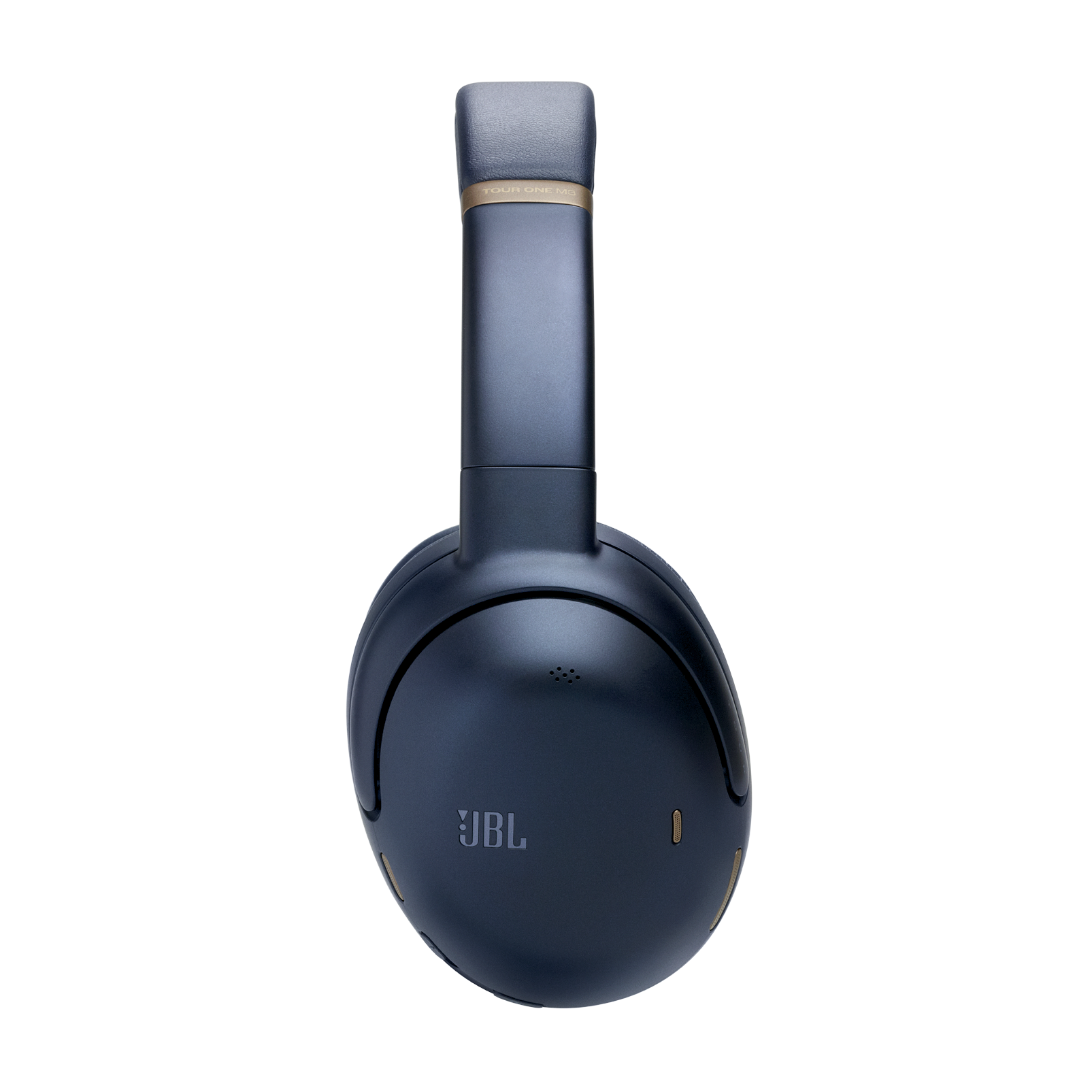 JBL Tour One M3 Smart Tx - Blue - Wireless over-ear Noise Cancelling headphones with JBL Smart Tx - Back